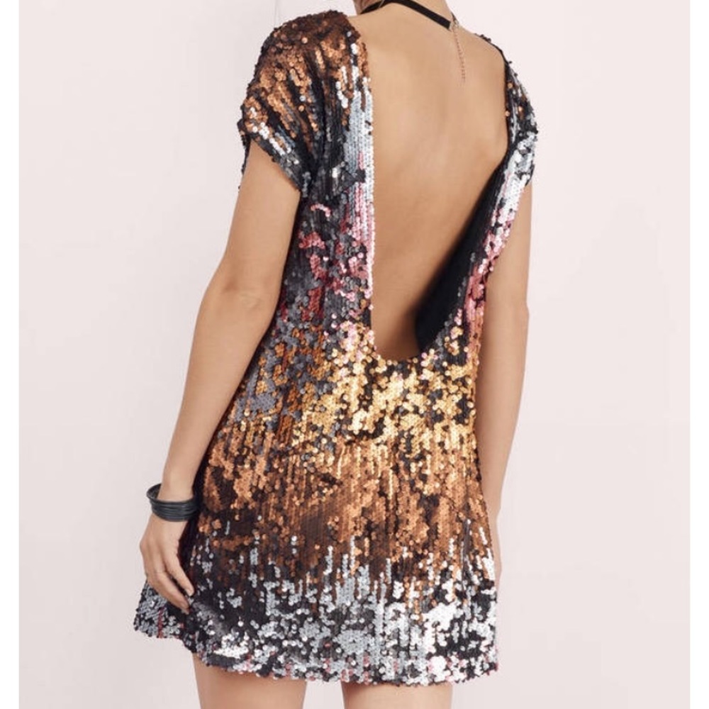 Tobi Sequin dress